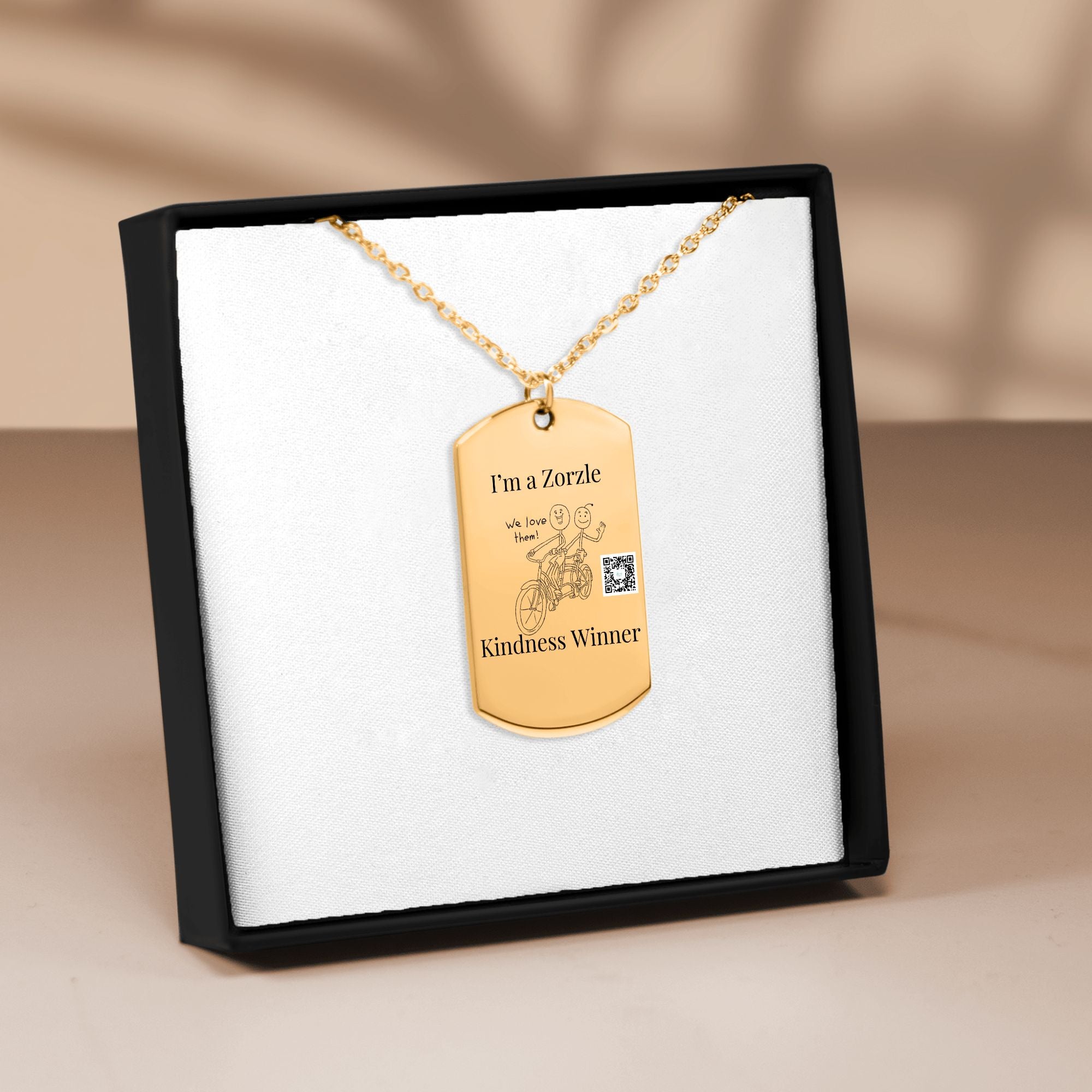 Zorzle Tag Necklace