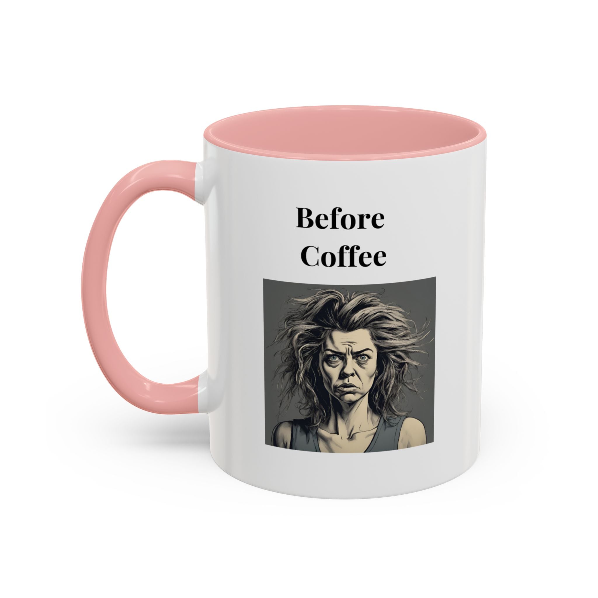 Before Coffee Accent Coffee Mug (11, 15oz)