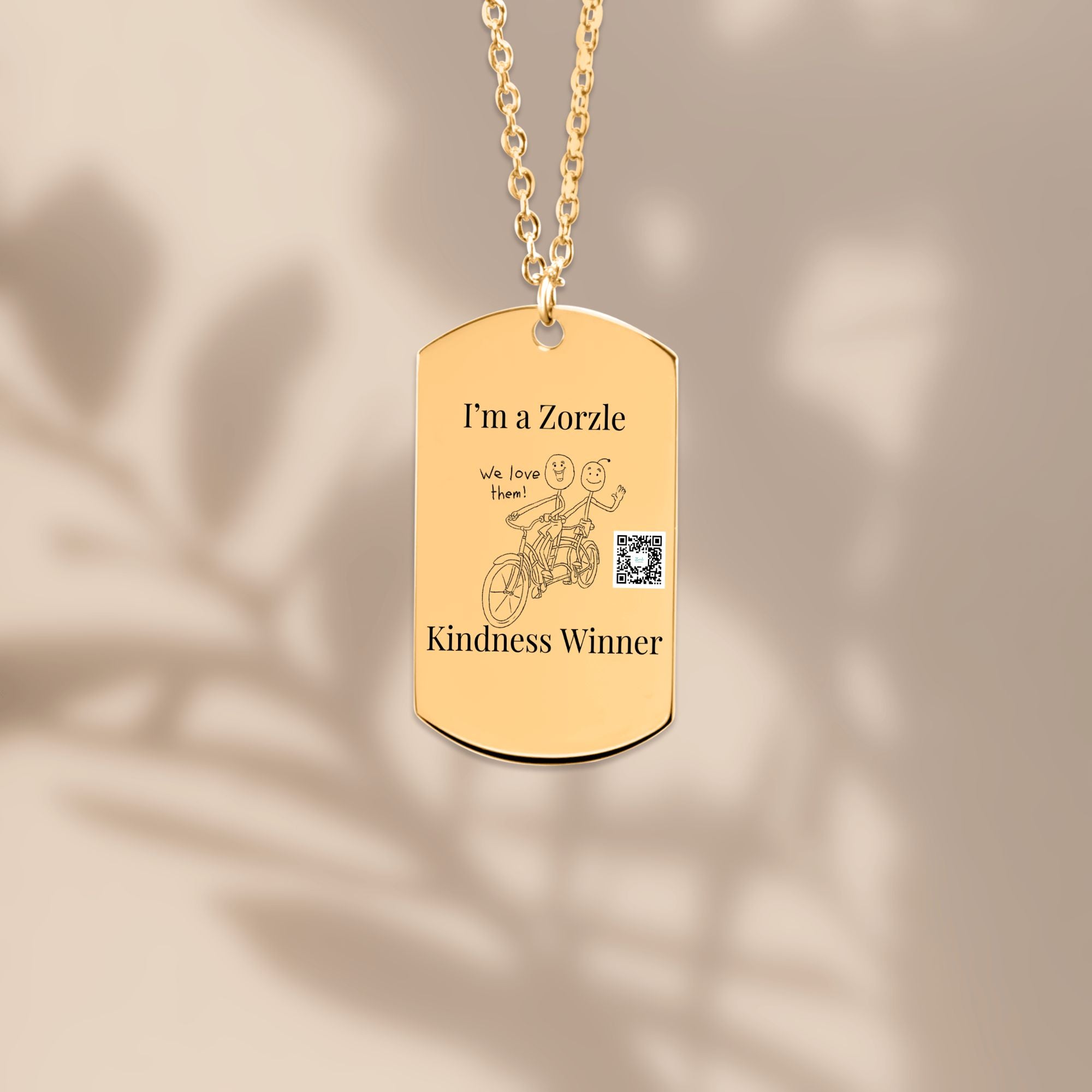 Zorzle Tag Necklace