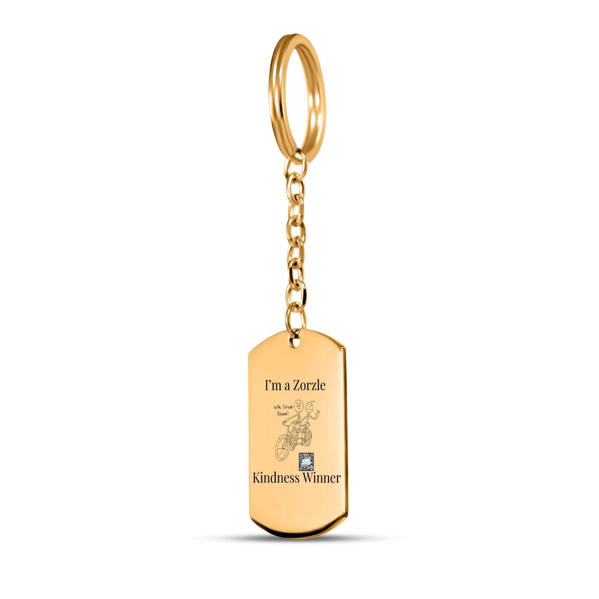 Zorzle Tag Keychain