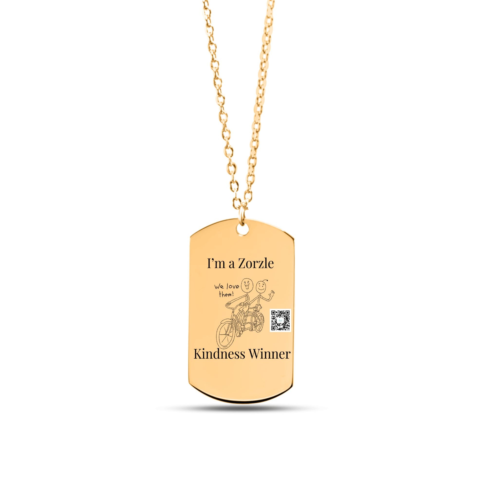 Zorzle Tag Necklace