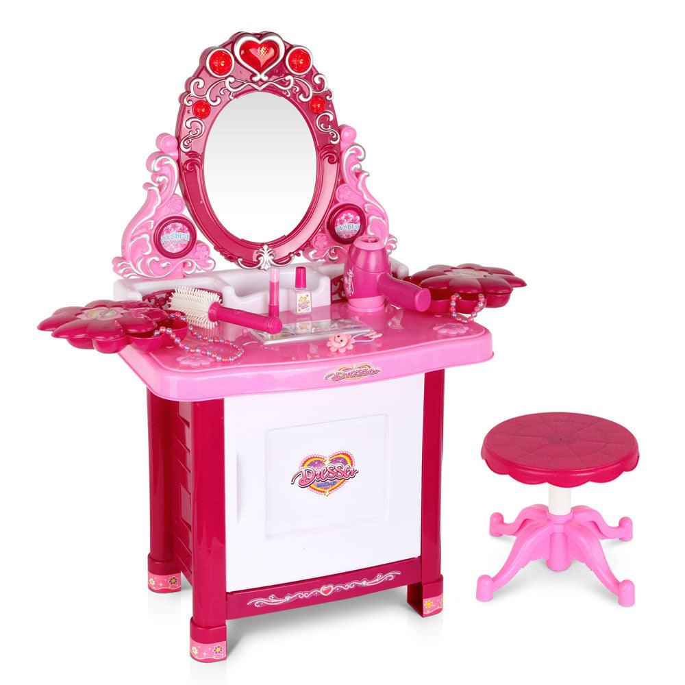 Keezi Kids Pretend Makeup Dressing Table