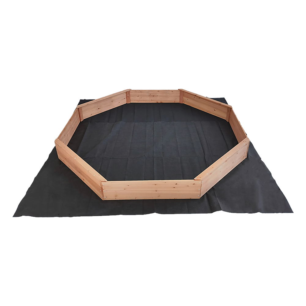 Kids Sand Pit Large Octagonal Wooden Sandpit